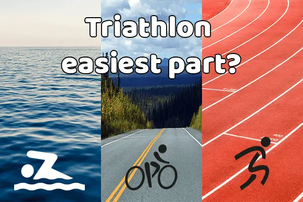 What is the easiest part of triathlon? (by 525 triathletes)