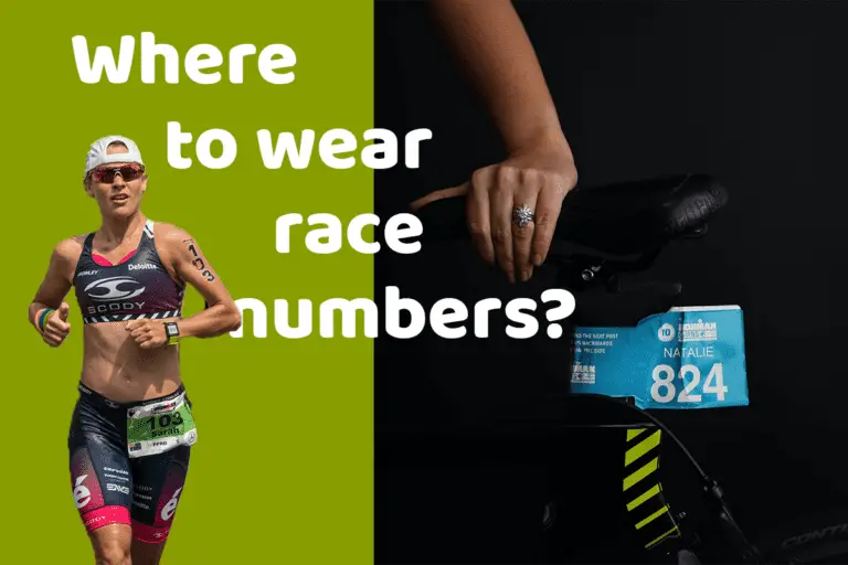 Where & how to wear triathlon ID numbers (tattoos & belts)