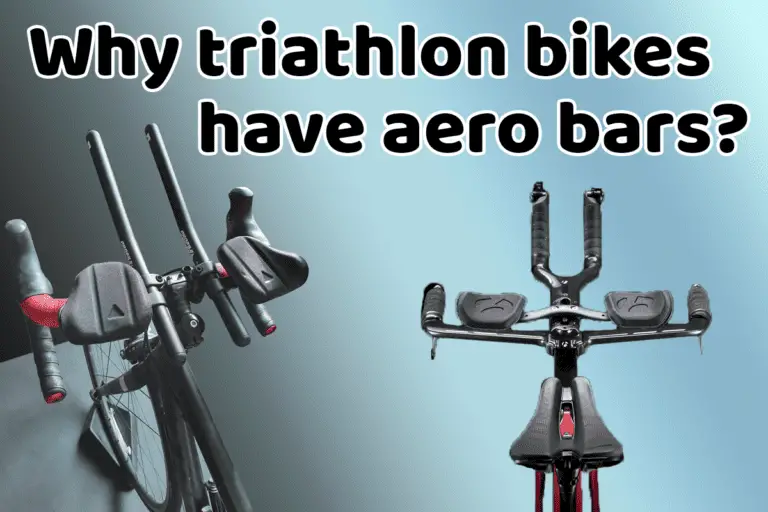 Why do triathlon bikes have aero bars? (+ Watts saved)