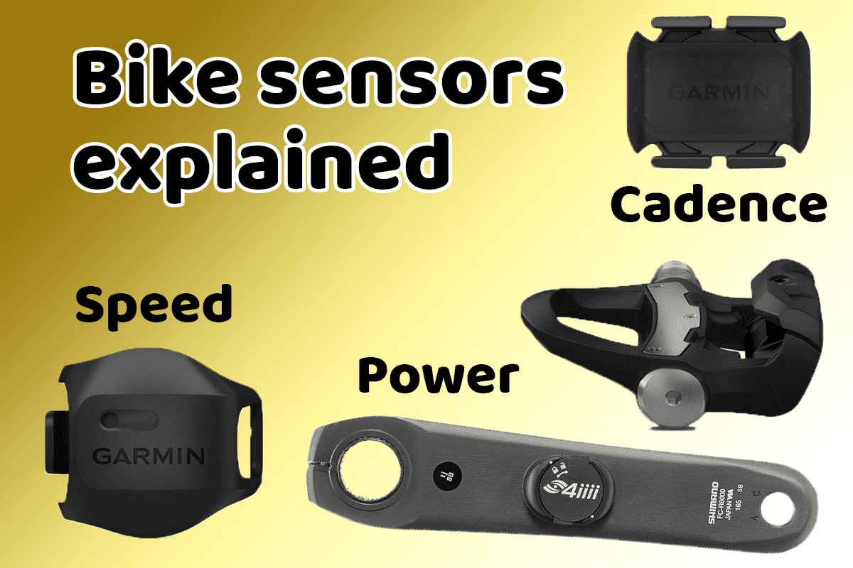 power meter vs speed sensor vs cadence sensor differences