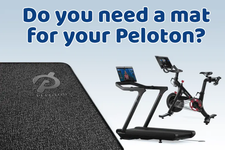 Why you need a mat for your Peloton