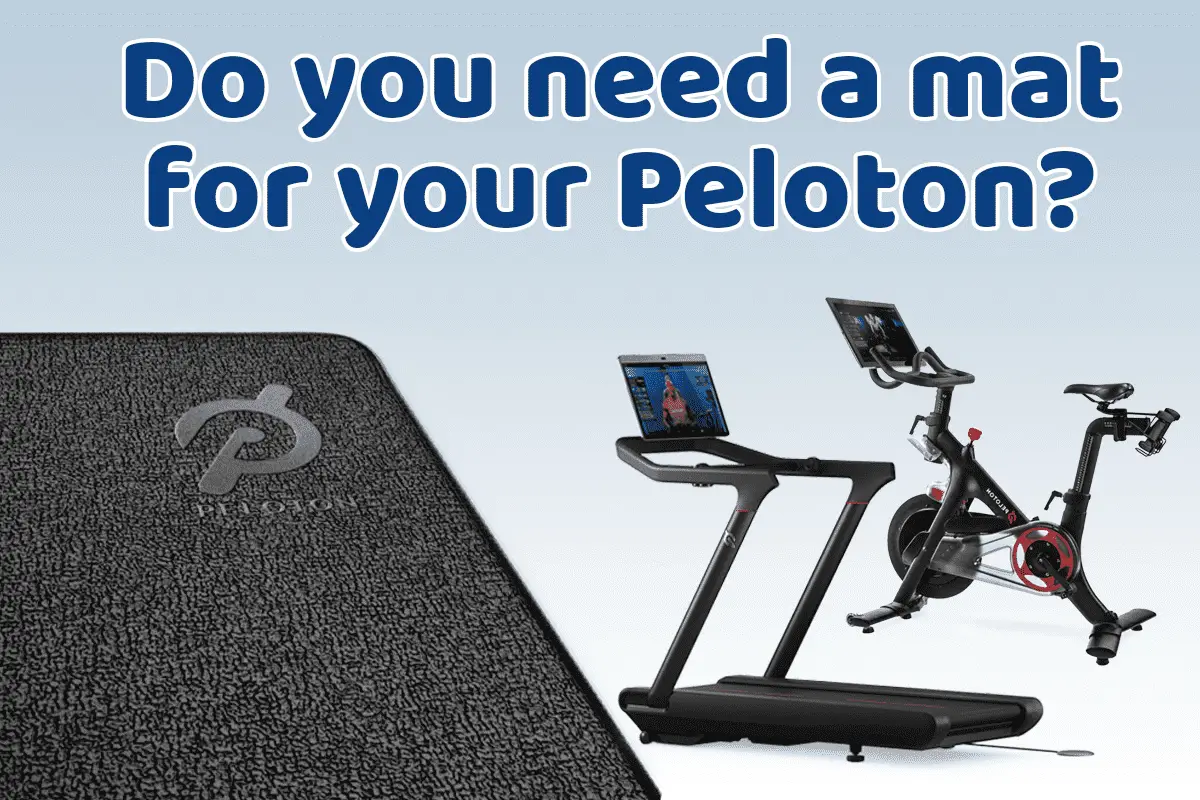 do you need a mat for your peloton