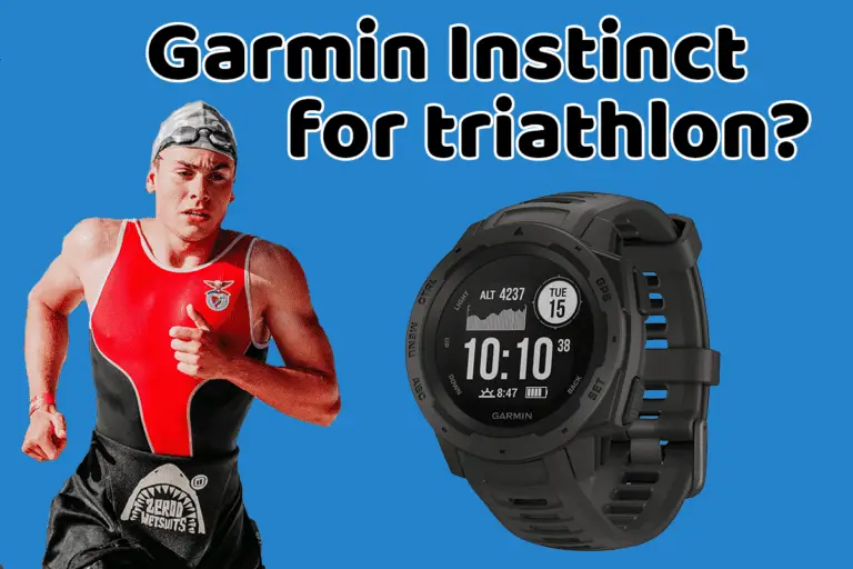 Can you use Garmin Instinct for triathlon?