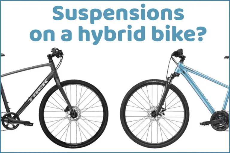 Do you need suspensions on a hybrid bike?