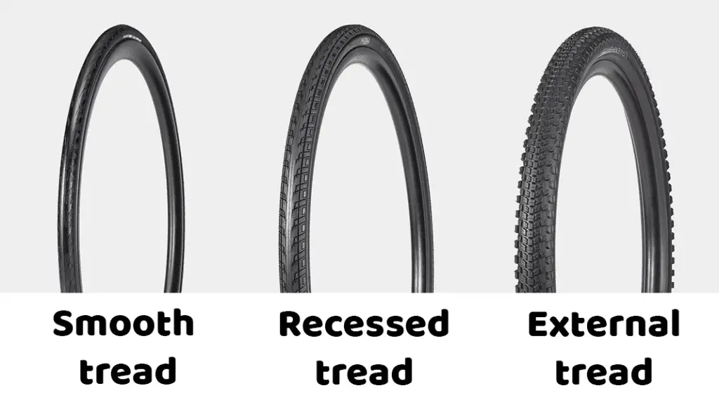 hybrid bike tires types