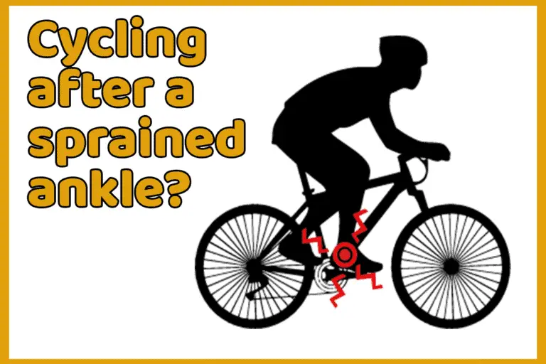 Cycling with a sprained ankle – should you do it?