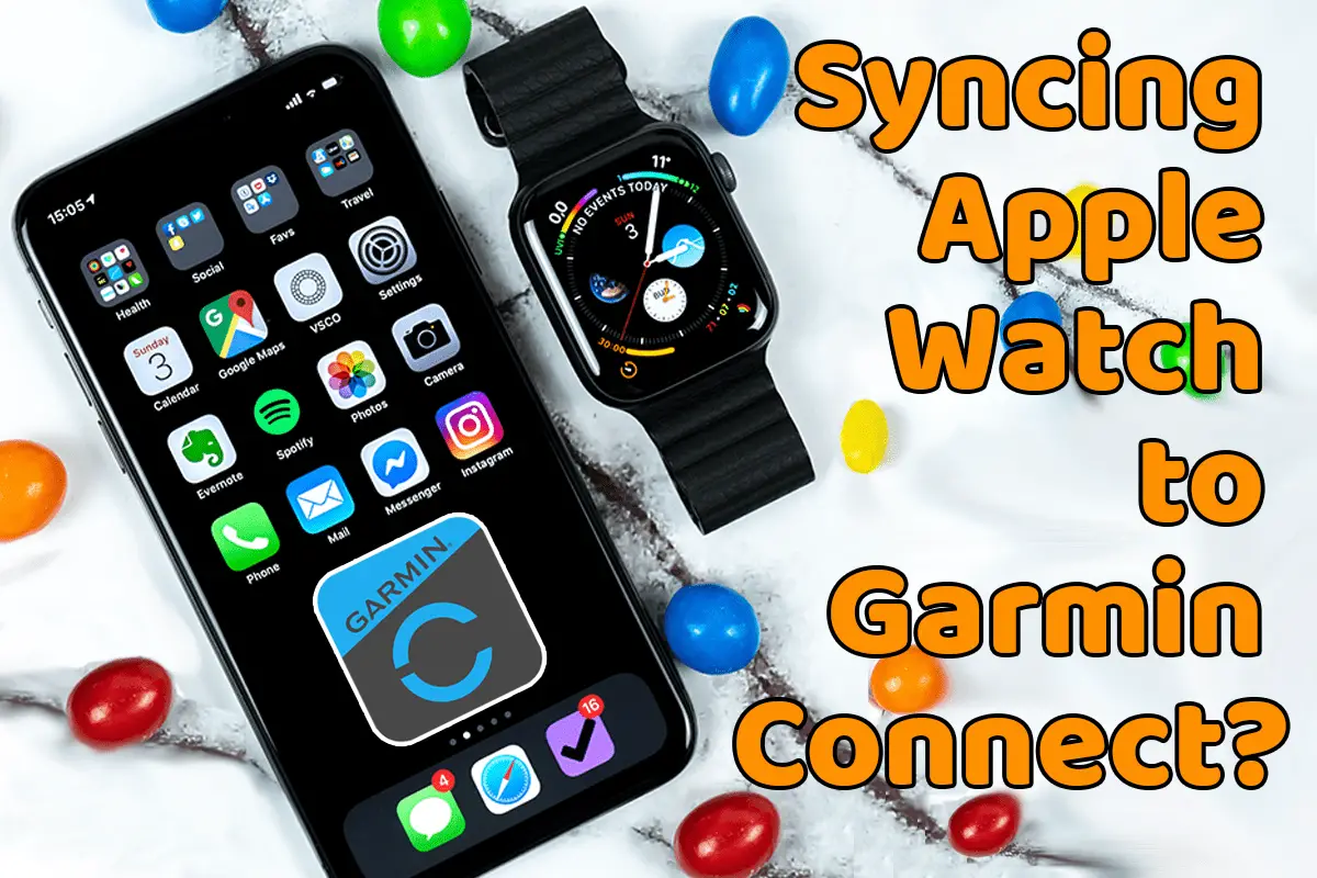 syncing apple watch to garmin connect