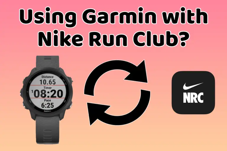 Using Nike Run Club with a Garmin wearable