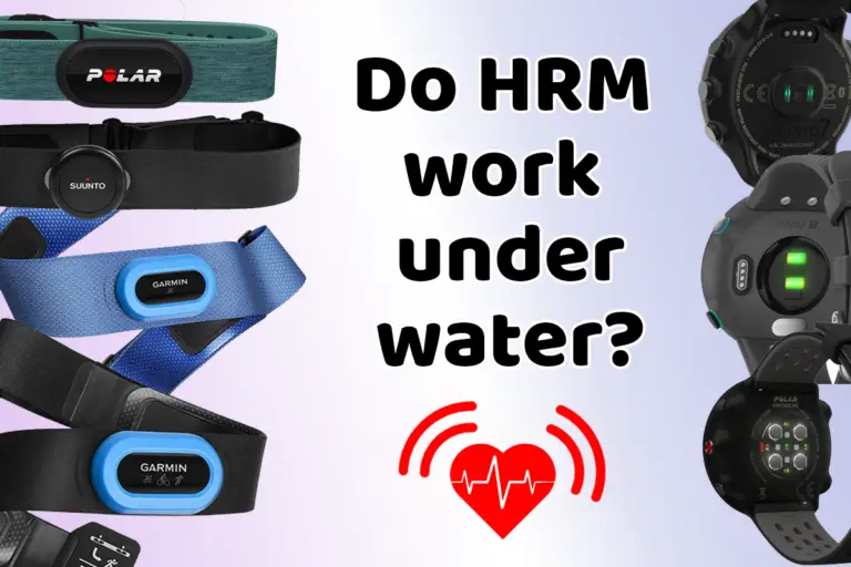 Do heart rate monitors work underwater?