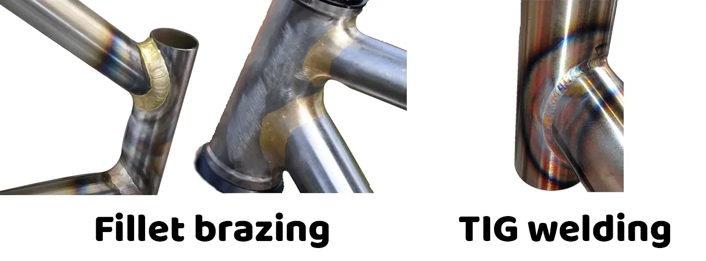 fillet brazing vs TIG welding