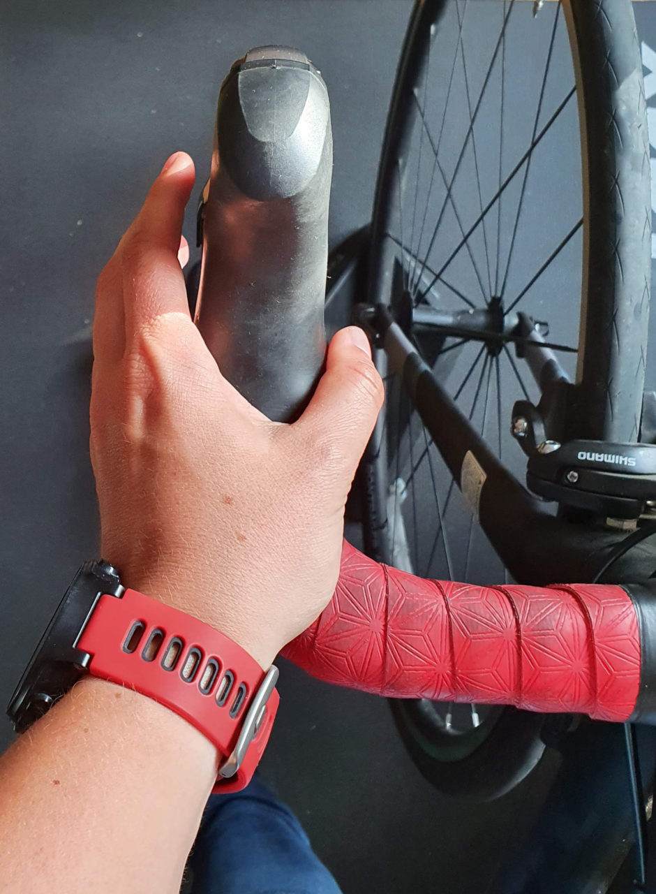 handle bar tape with rider