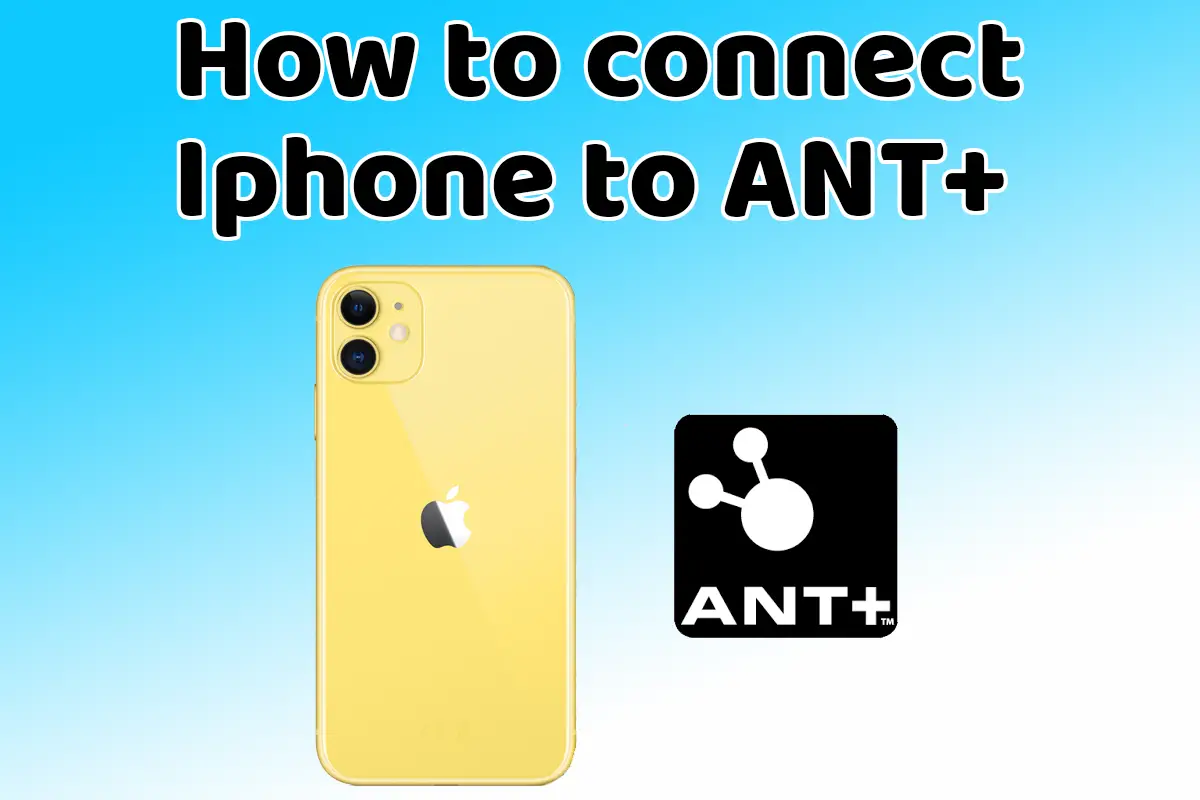 How do I make my Iphone ANT+ compatible?