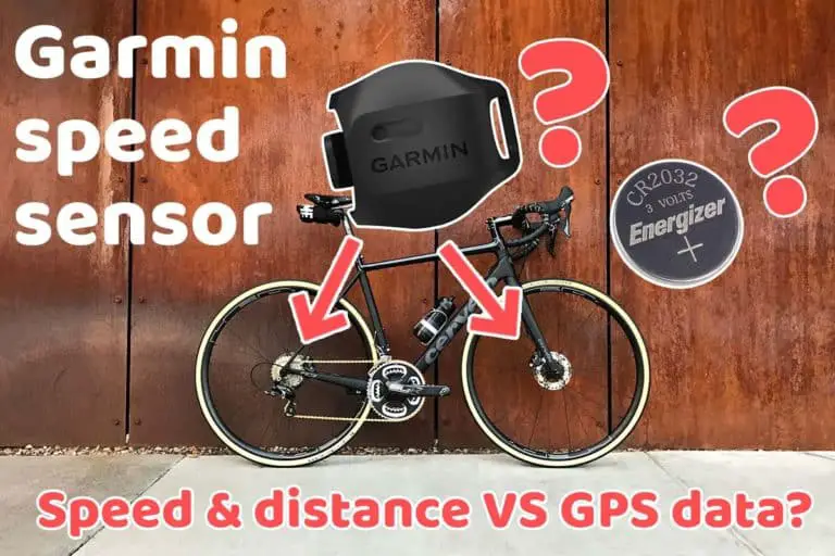 Garmin speed sensor distance and speed accuracy