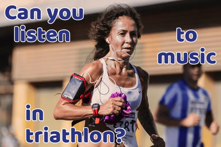 The consequences of listening to music during a triathlon