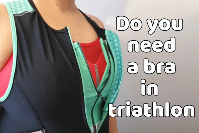 Why you should wear a sports bra with a tri suit