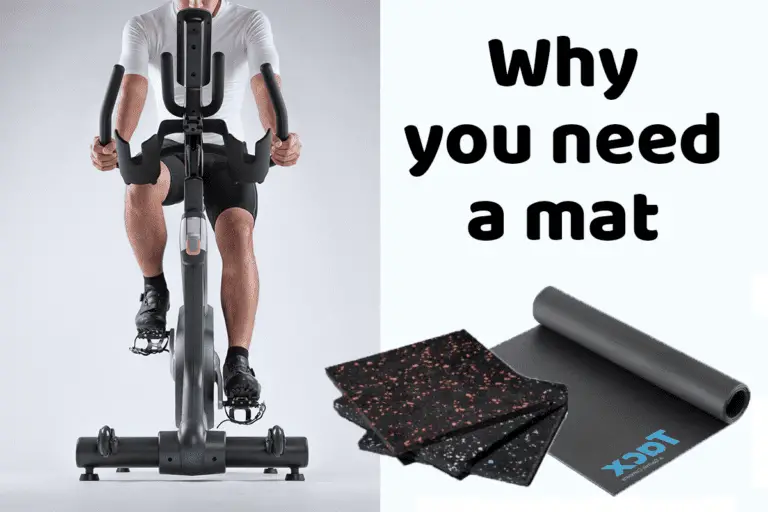Why you need a mat under your exercise bike
