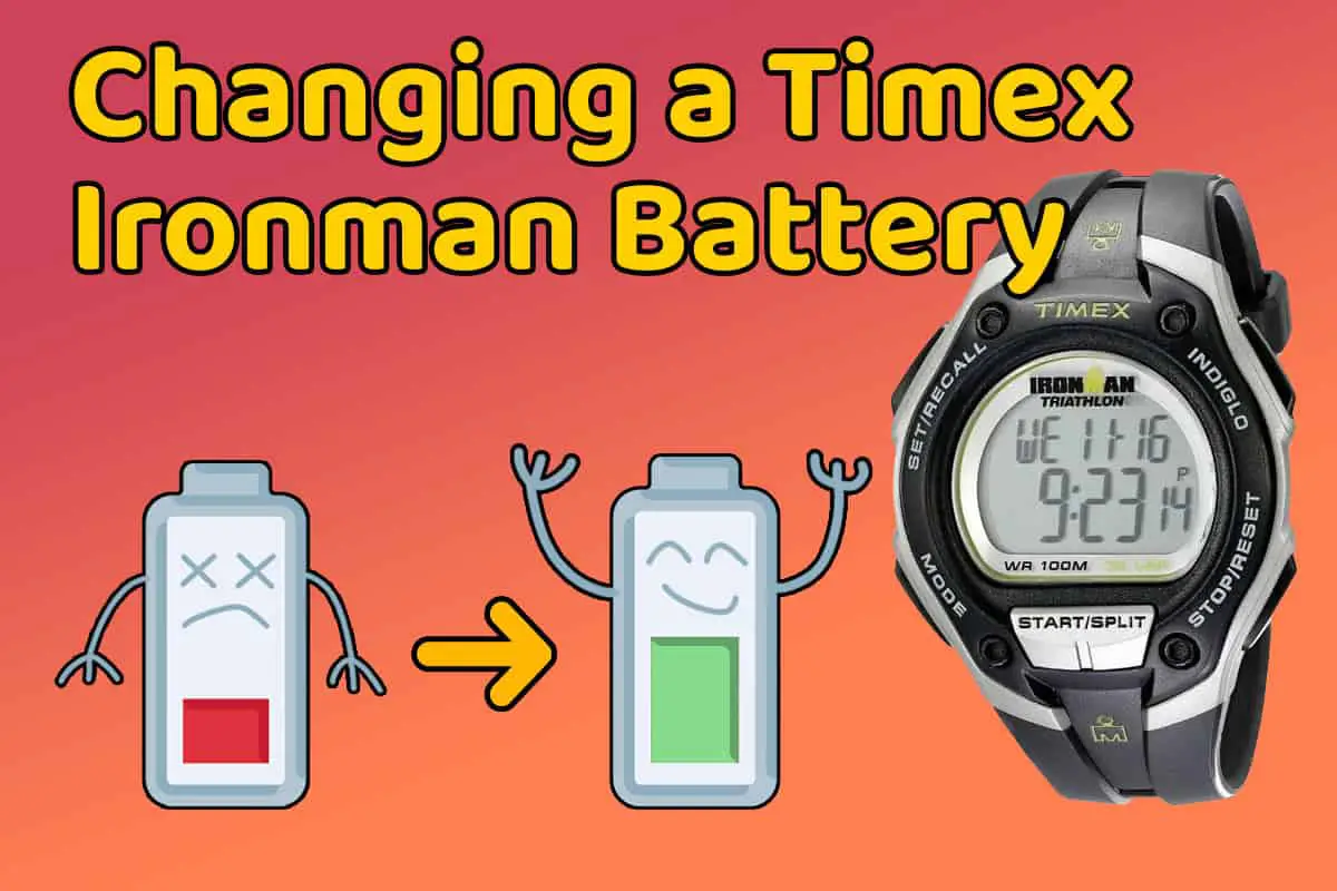 Changing a Timex Ironman Watch Battery - Joyful Triathlete
