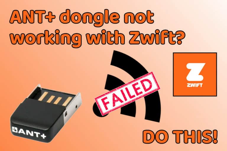 ANT+ not working on Zwift? Do this to fix it!