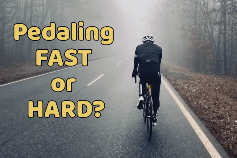 Is it better to pedal faster or harder? Stop wondering!