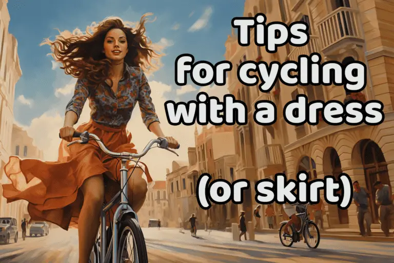 4 must-know tips to bike in a dress or skirt