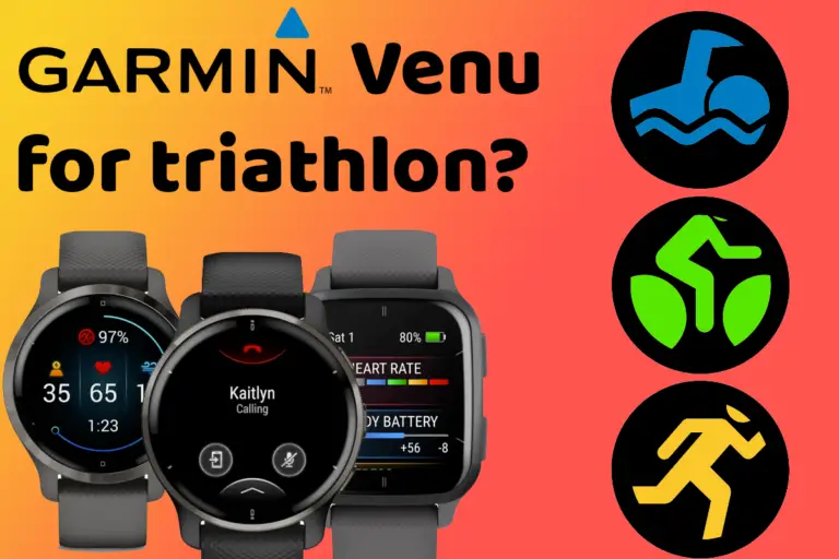 Image illustrating "can you use a Garmin Venu for triathlon"