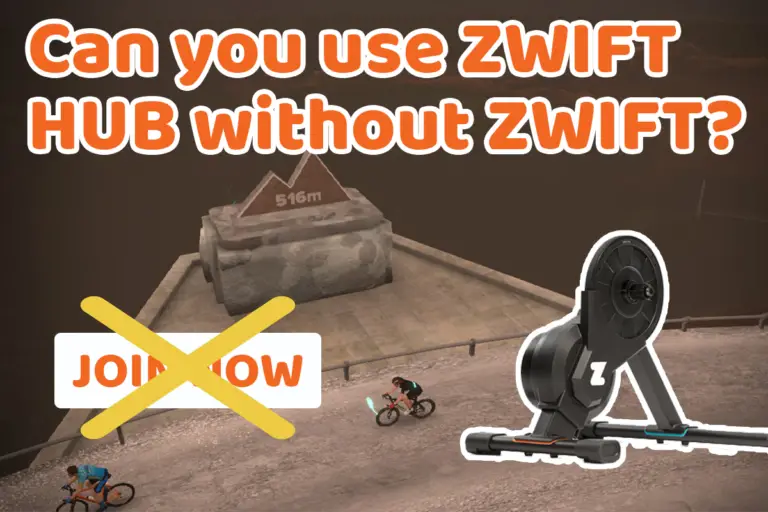 Using Zwift hub without Zwift (doable if you know this)