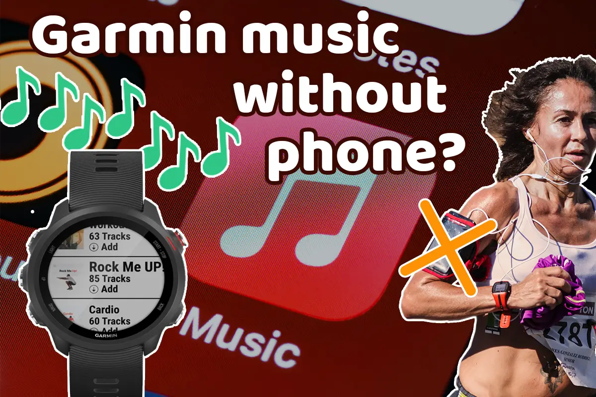 Listen to music on Garmin without phone