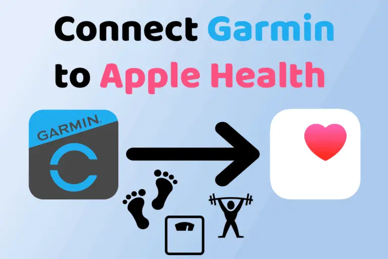 connect garmin to apple health